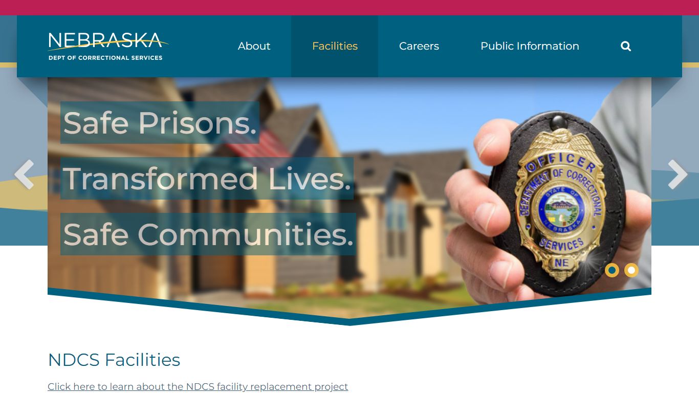 NDCS Facilities - Nebraska Department of Correctional Services
